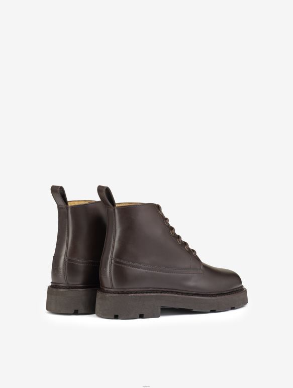 femmes Bourbon Aigle la desert boot en cuir cousu norvégien bottes 2F486570