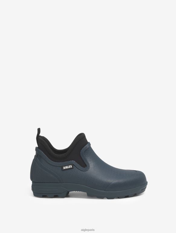 femmes bleu orage/noir Aigle bottine en tissu mixte conçue pour un usage intensif bottes 2F486605