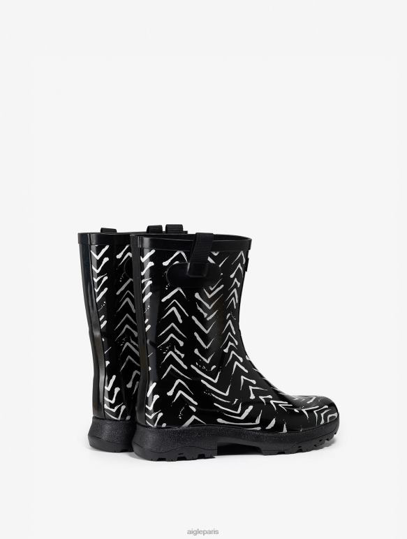 femmes chevron Aigle version imprimée de la botte de loisirs polyvalente bottes 2F486609