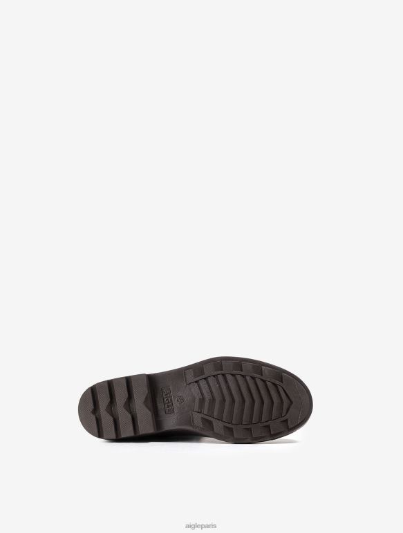 femmes cacao Aigle botte de pluie d'inspiration équestre bottes 2F486519