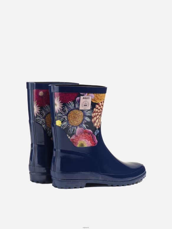 femmes kew multifloraison Aigle botte de pluie imprimée à la cheville bottes 2F486601