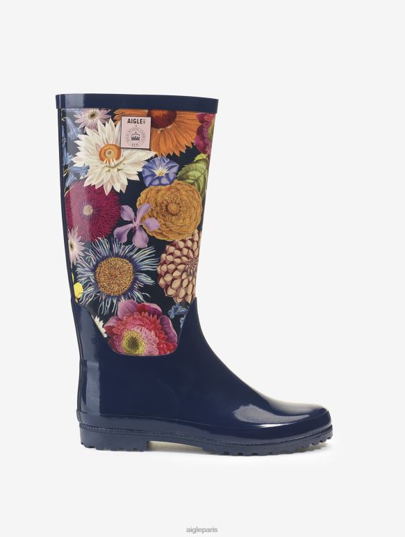 femmes kew multifloraison Aigle version imprimée des bottes de pluie vernies bottes 2F486606