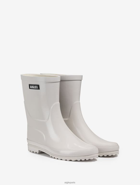 femmes martre Aigle botte de pluie vernie à la cheville bottes 2F486626