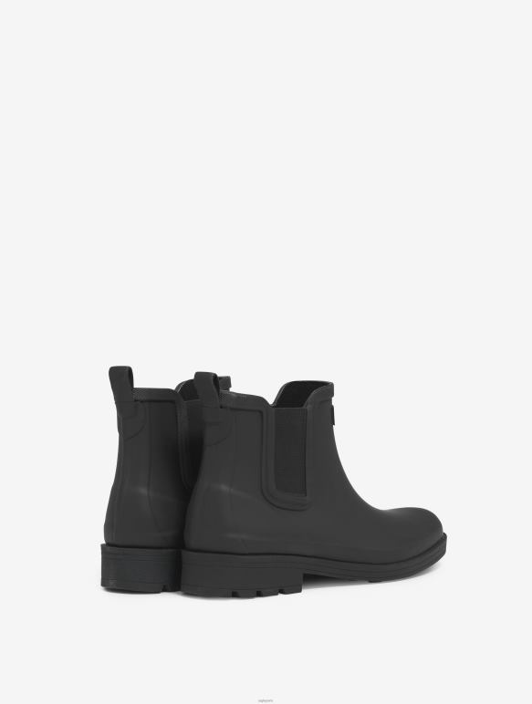 femmes noir Aigle botte de pluie d'inspiration équestre bottes 2F486508