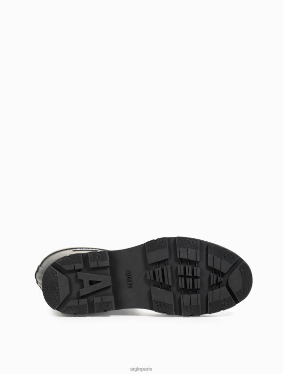 femmes noir Aigle botte de pluie hybride à la cheville pour un style imbattable bottes 2F486524