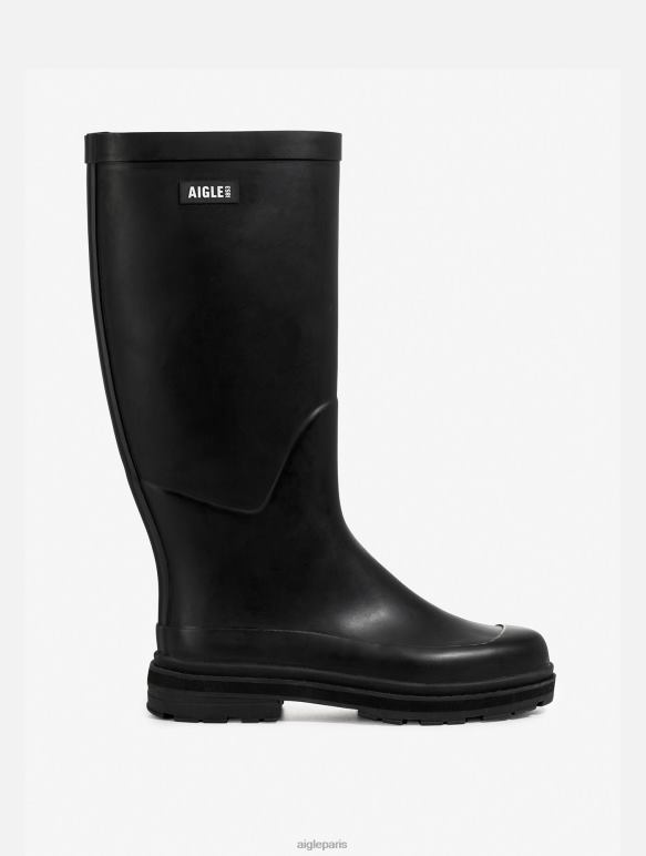 femmes noir Aigle botte de pluie hybride pour un style imbattable bottes 2F486522