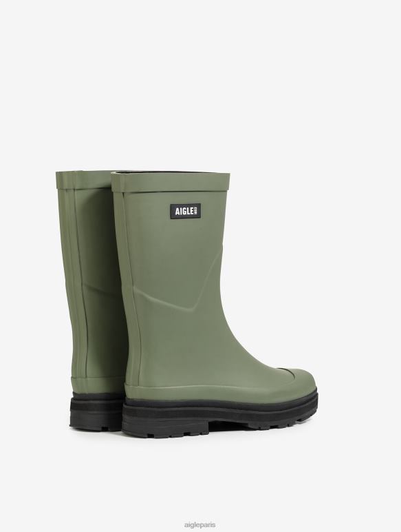 femmes olivine Aigle botte de pluie hybride à la cheville pour un style imbattable bottes 2F486533