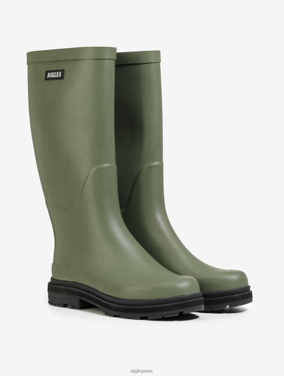femmes olivine Aigle botte de pluie hybride pour un style imbattable bottes 2F486549