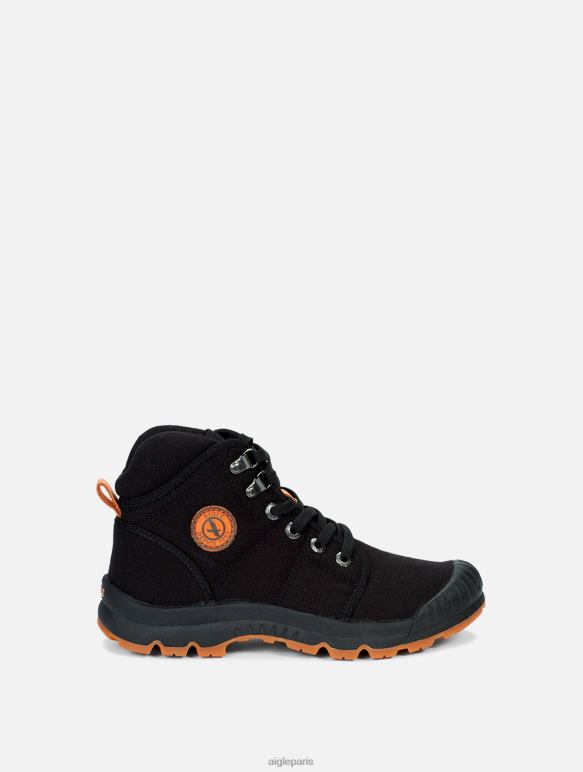 femmes noir Aigle chaussures de marche en toile chaussures 2F486707