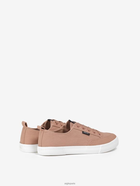 femmes rose brumeuse Aigle sneaker en toile chaussures 2F486658