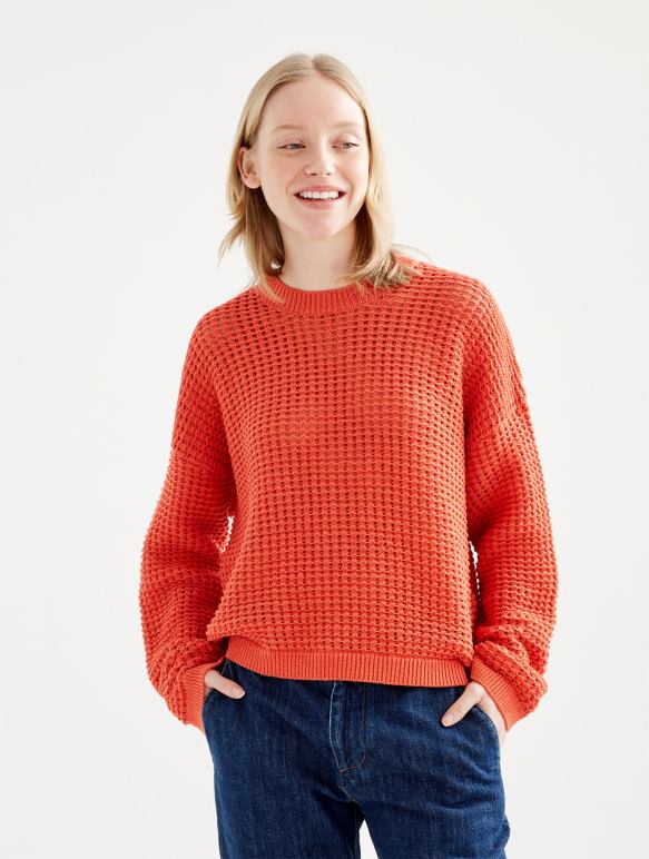 femmes Harissa Aigle pull à manches longues en maille décorative vêtements 2F486529