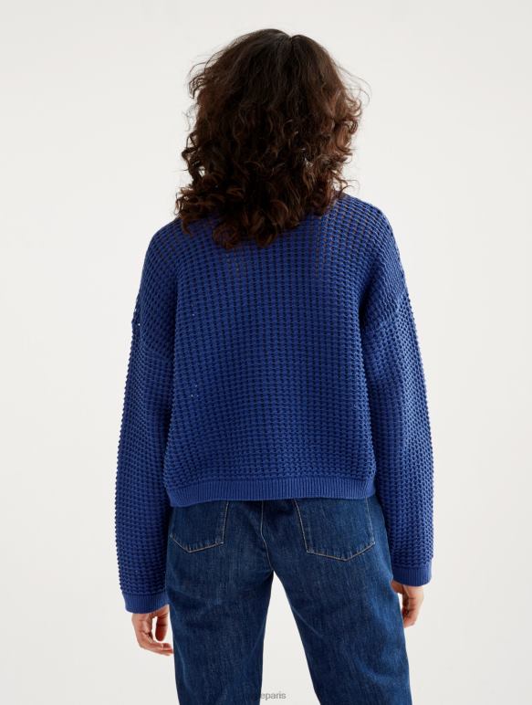 femmes encrebleu Aigle pull à manches longues en maille décorative vêtements 2F486541