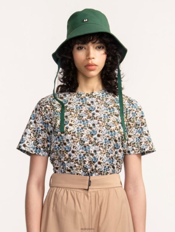 femmes bleu tempête pr Aigle chemisier liberty london à manches courtes vêtements 2F486553