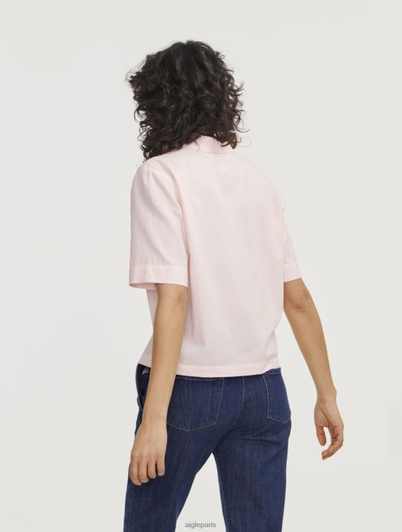 femmes cérisier Aigle chemise ample à manches courtes vêtements 2F486465