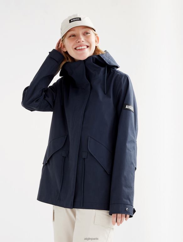 femmes Empire Aigle emblématique queue de poisson courte à capuche mtd vêtements 2F486494