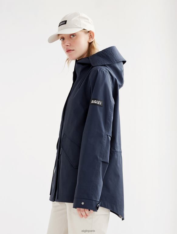 femmes Empire Aigle emblématique queue de poisson courte à capuche mtd vêtements 2F486494