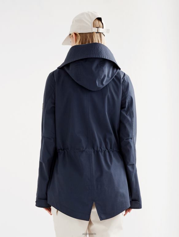 femmes Empire Aigle emblématique queue de poisson courte à capuche mtd vêtements 2F486494