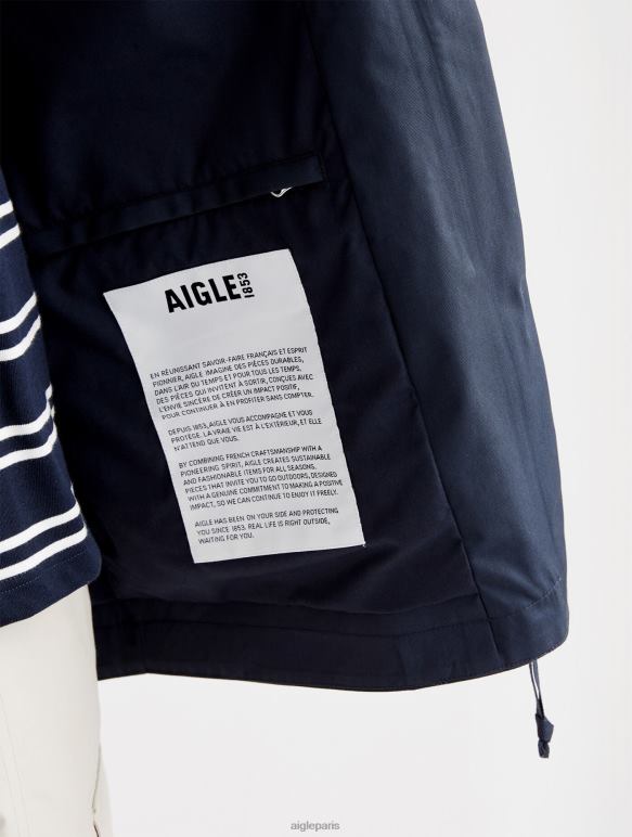 femmes Empire Aigle emblématique queue de poisson courte à capuche mtd vêtements 2F486494