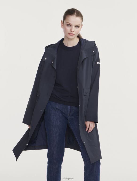 femmes Empire Aigle imperméable long à capuche mtd vêtements 2F486438