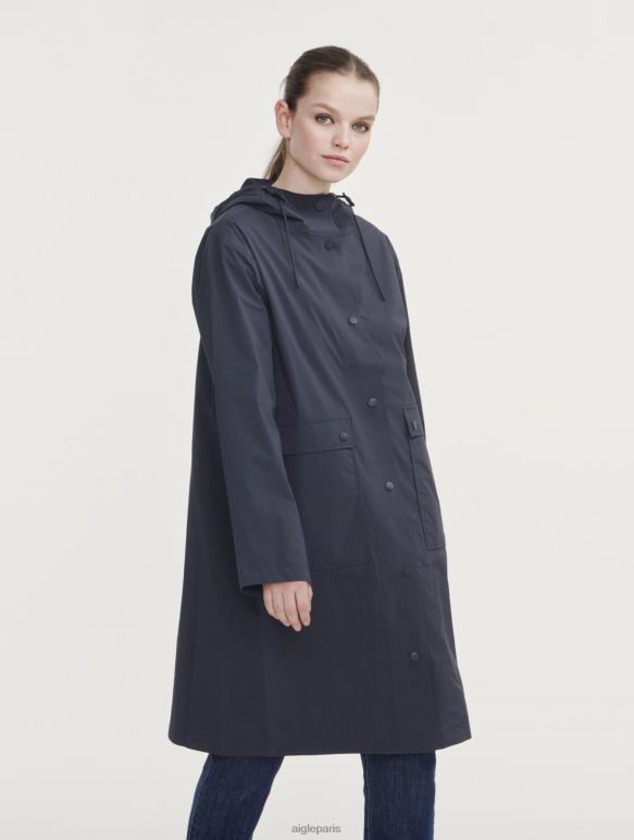 femmes Empire Aigle imperméable long à capuche mtd vêtements 2F486438