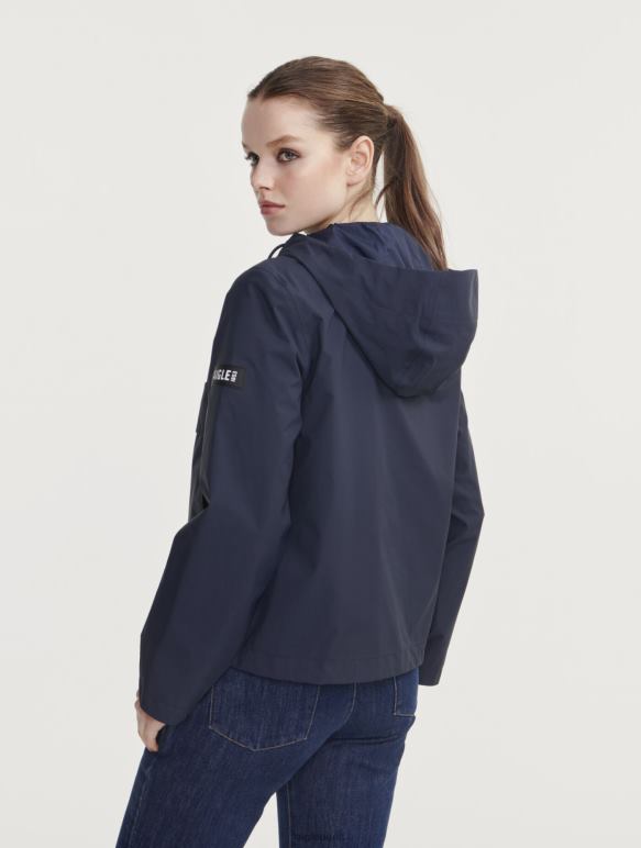 femmes Empire Aigle veste gore-tex courte à capuche vêtements 2F486430