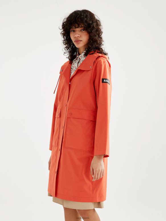 femmes Harissa Aigle imperméable long à capuche mtd vêtements 2F486461