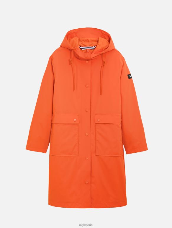 femmes Harissa Aigle imperméable long à capuche mtd vêtements 2F486461