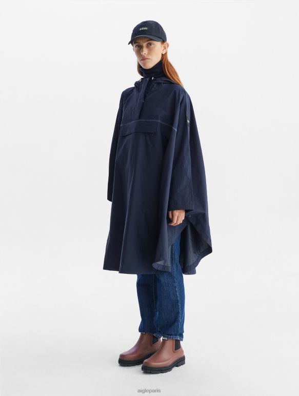 femmes Marin Aigle poncho imperméable pour cyclistes vêtements 2F486666