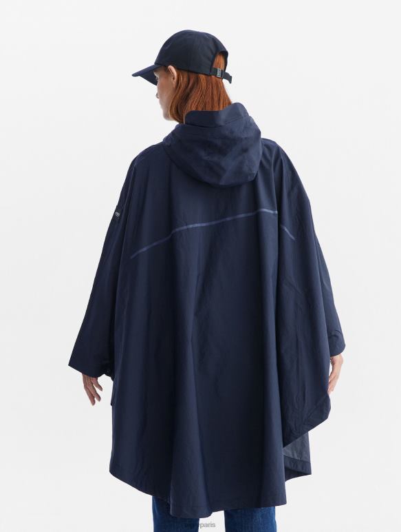 femmes Marin Aigle poncho imperméable pour cyclistes vêtements 2F486666