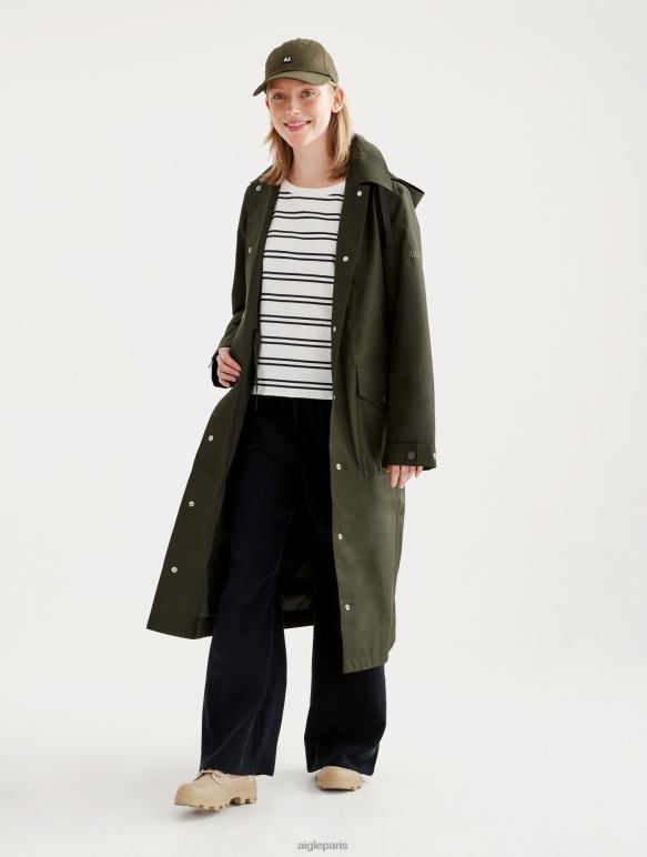 femmes algue Aigle imperméable long gore-tex redessiné vêtements 2F486447