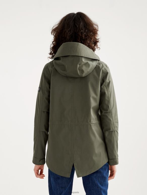 femmes avocat Aigle emblématique queue de poisson courte à capuche mtd vêtements 2F486506