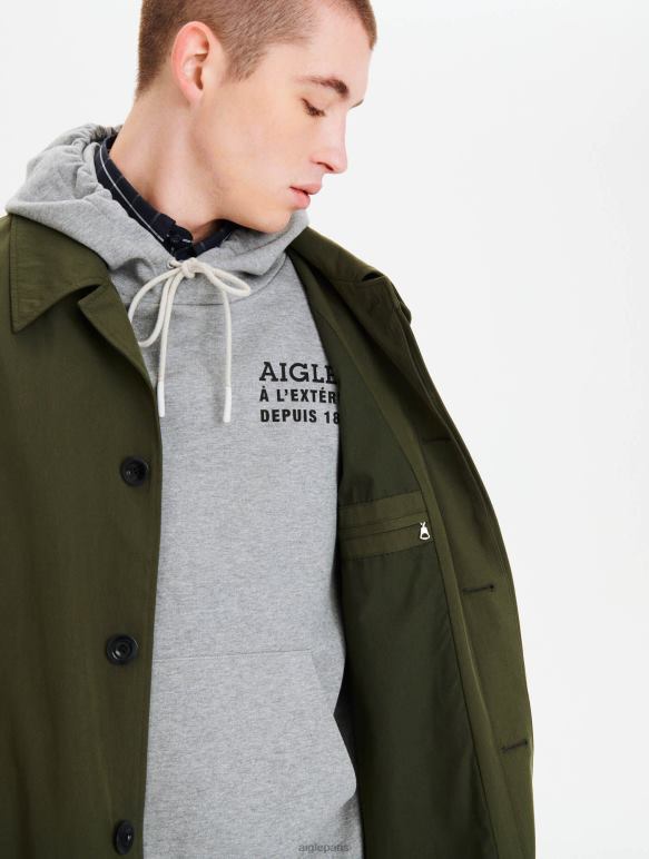 femmes avocat Aigle trench long intemporel vêtements 2F486172