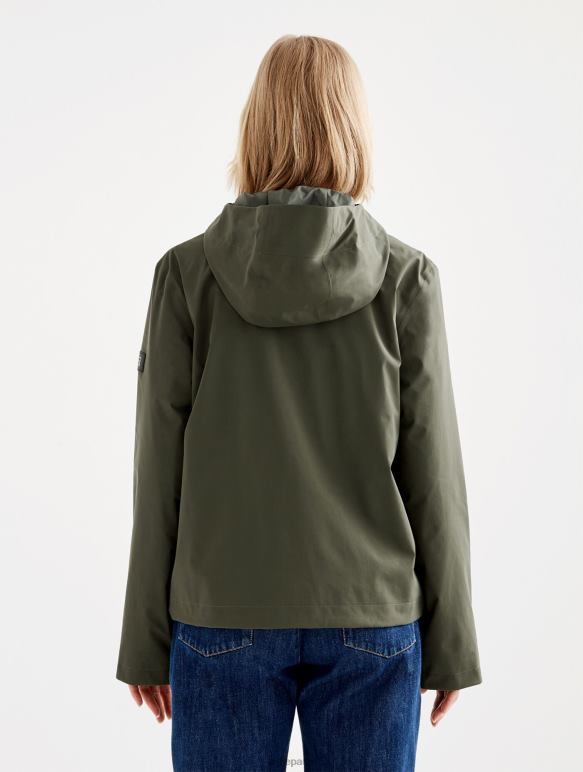 femmes avocat Aigle veste gore-tex courte à capuche vêtements 2F486476