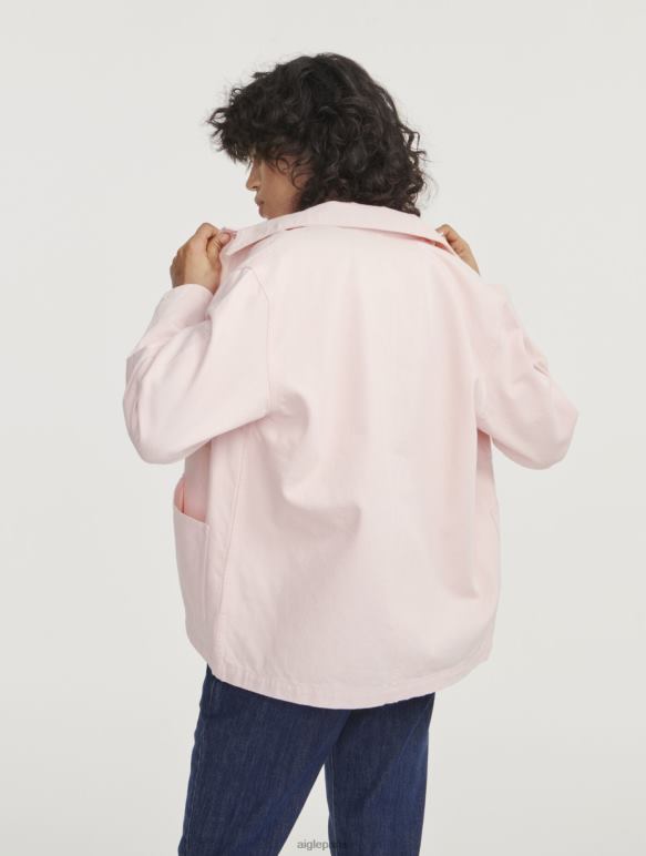 femmes cérisier Aigle veste de travail mi-longue vêtements 2F486471