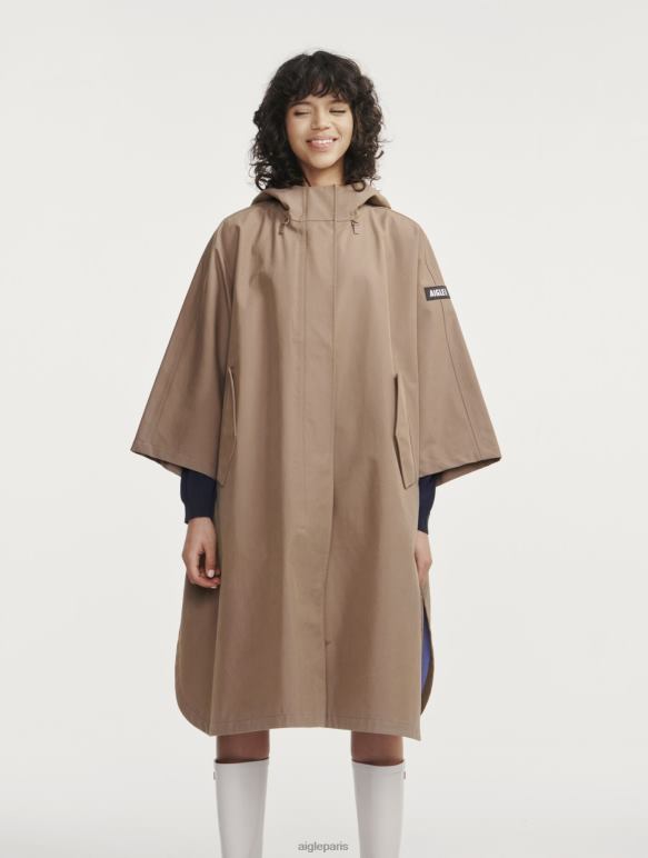 femmes cappuccino Aigle poncho mtd surdimensionné vêtements 2F486478
