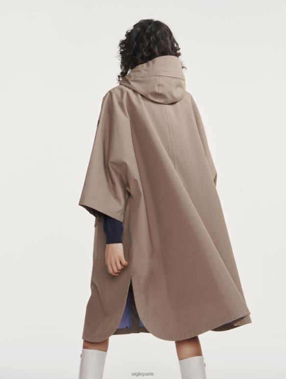 femmes cappuccino Aigle poncho mtd surdimensionné vêtements 2F486478