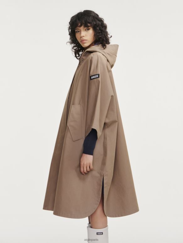 femmes cappuccino Aigle poncho mtd surdimensionné vêtements 2F486478