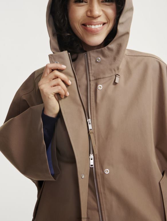 femmes cappuccino Aigle poncho mtd surdimensionné vêtements 2F486478