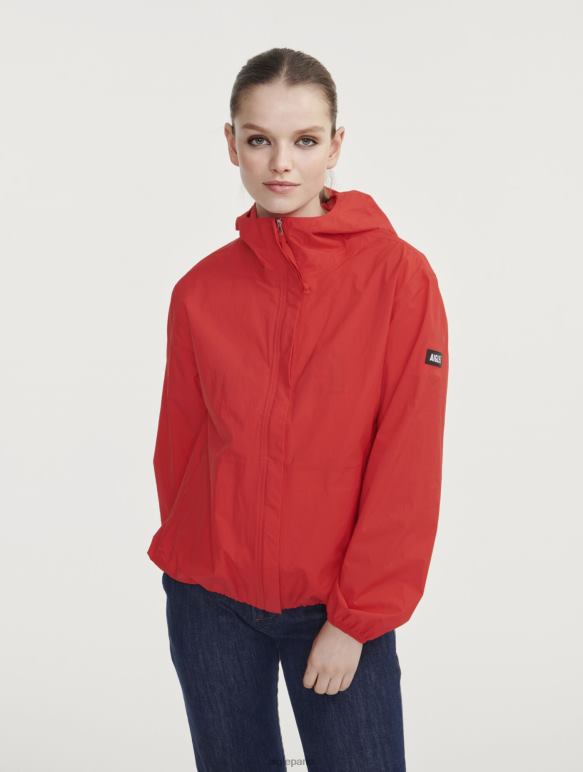 femmes coquelicot Aigle veste imperméable courte mtd vêtements 2F486485