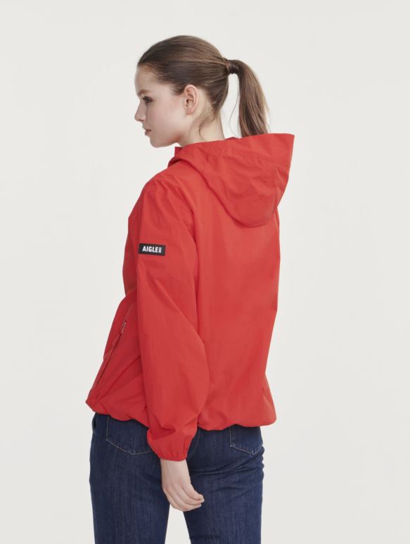 femmes coquelicot Aigle veste imperméable courte mtd vêtements 2F486485