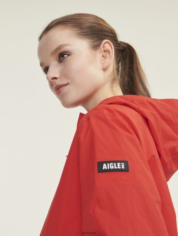 femmes coquelicot Aigle veste imperméable courte mtd vêtements 2F486485