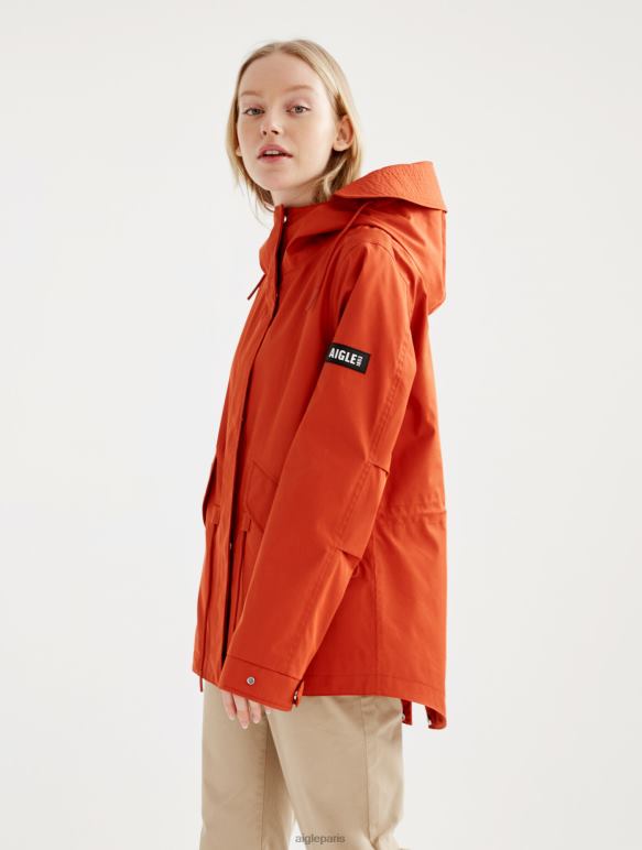 femmes goji Aigle emblématique queue de poisson courte à capuche mtd vêtements 2F486498