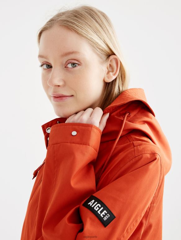 femmes goji Aigle emblématique queue de poisson courte à capuche mtd vêtements 2F486498