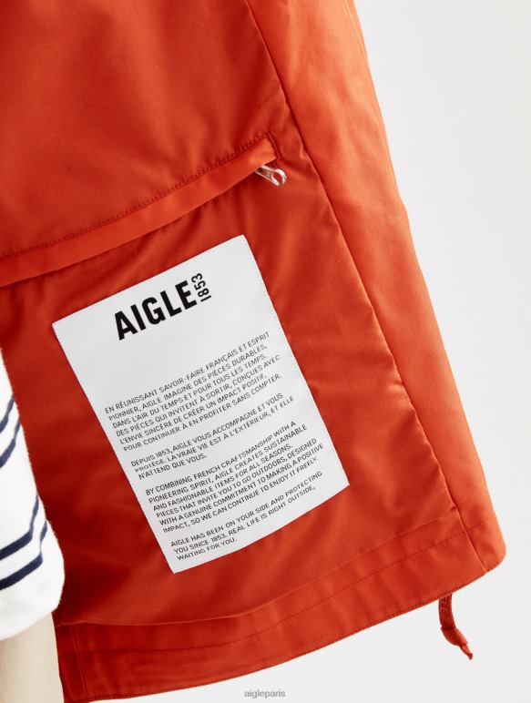 femmes goji Aigle emblématique queue de poisson courte à capuche mtd vêtements 2F486498