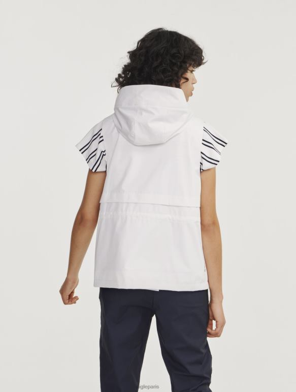femmes lait je Aigle gilet sans manches gore-tex infinium avec capuche amovible vêtements 2F486473