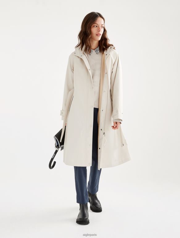 femmes martre Aigle trench long mtd redessiné vêtements 2F486484