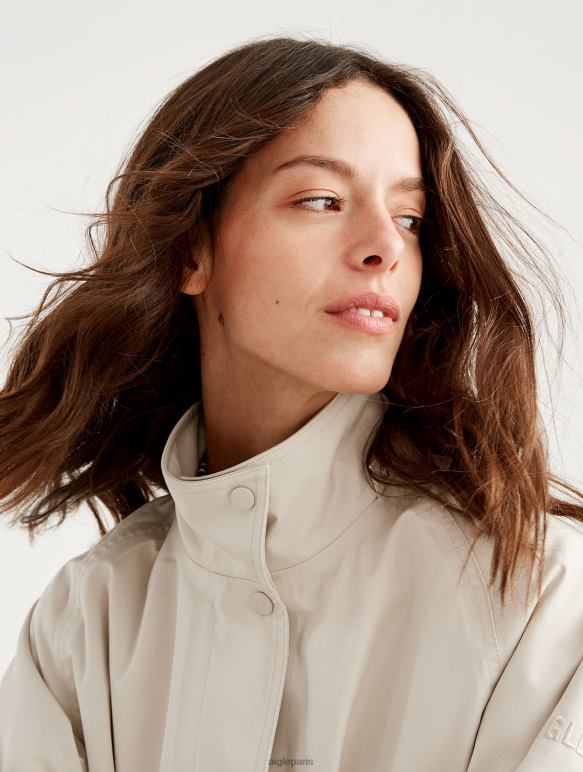 femmes martre Aigle trench long mtd redessiné vêtements 2F486484