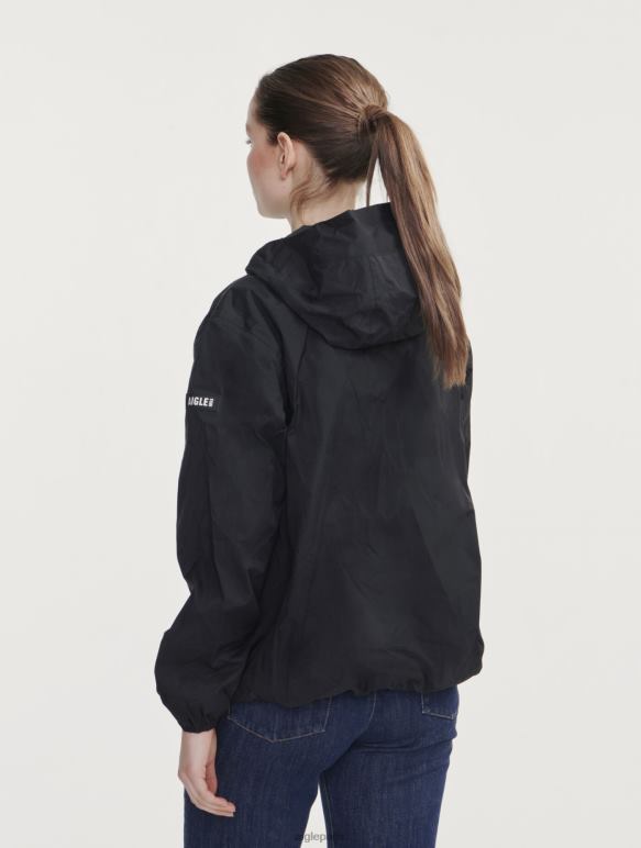 femmes noir Aigle veste imperméable courte mtd vêtements 2F486483