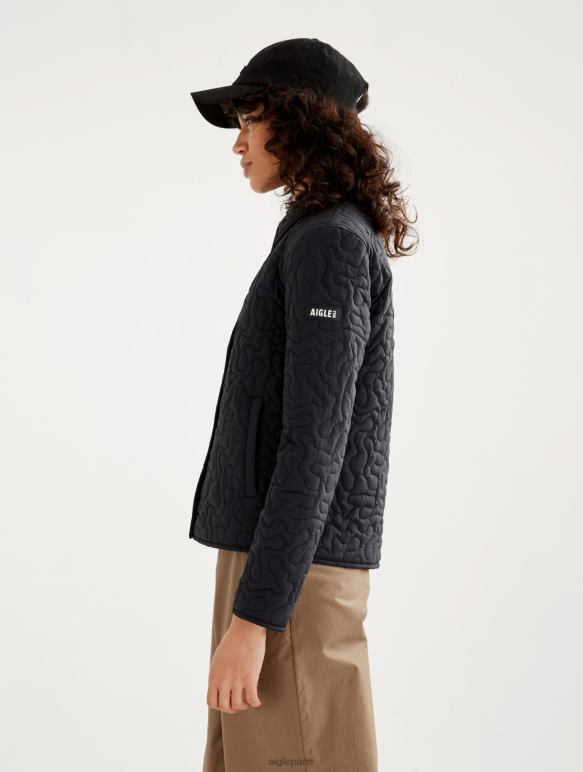 femmes noir Aigle veste matelassée légère vêtements 2F486482