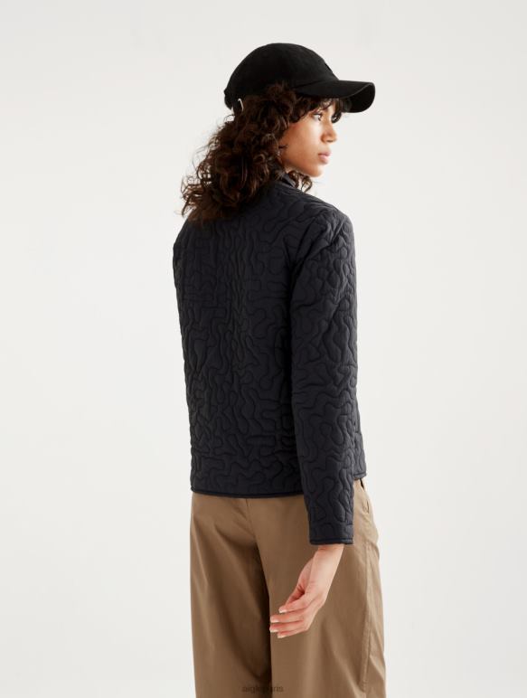 femmes noir Aigle veste matelassée légère vêtements 2F486482